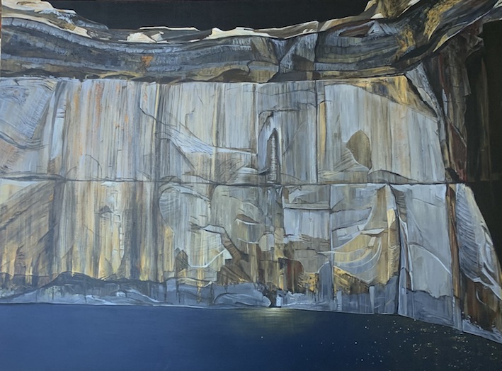 Andrew Craig| Wall |oil on canvas | McAtamney Gallery and Desgin Store | Geraldine NZ